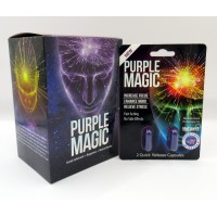 Purple Magic - Focus - Mood - Stress (2 Capsules)(12 Pack)